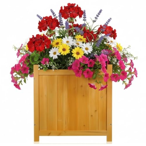 Jardin Pot de fleurs/Jardinière en bois 50 cm x 50 cm x 50 cm (L x l x h)
