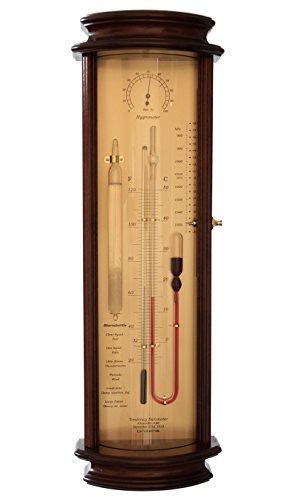 Tendency Barometer Admiral Fitzroy Storm Glass Hygrometer Historical Weather Instrument
