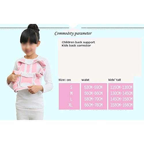 Children Back Belt Kids Posture Corrector Shoulder Support Adult Corset Protection Braces for Girl Boy(Large-XL)