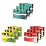 NFREE LUMIAメンソール×NFREE LUMIAレモン×NFREE LUMIAスイカ 電子タバコ 加熱式タバコ 禁煙 ニコチンゼロ ニコチン0 イルマ互換 フレーバー エヌフリー ニコチンレス vape イルマi ルミア 禁煙パイポ タールニコチンゼロ