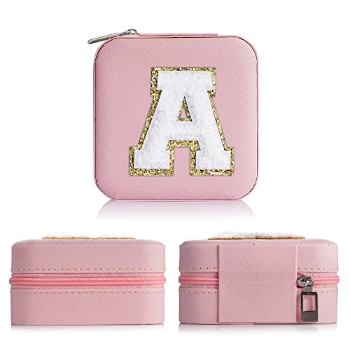 Yqljew Travel Must Have Jewelry Box - Travel Jewelry Case For Women, Small Jewelry Travel Case| Mini Jewelry Case| Birthday Gifts For Women Gifts For Girlfriend Gifts For Friends Jewelry Holder #TOP2
