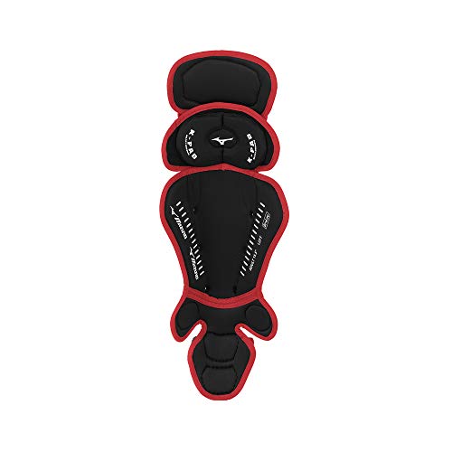 Jambières de catcher Mizuno Samurai 39,4 cm protection rigide