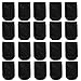 Produktbild ANDERK 10 Paare Halbe Socken Damen Unsichtbare Rutschfeste Sneaker Socken, Schwarz