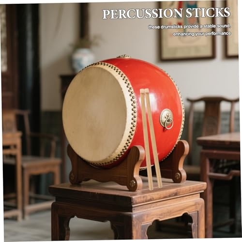 Baquetas Toddmomy, 1 par, sólidas, con agarre antideslizante, para jazz, marcha y práctica, accesorios versátiles de percusión para todos los niveles miniatura 5