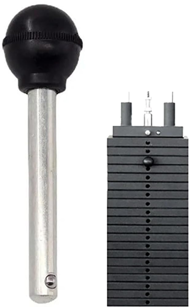 1 Pc Black Weight Stack Pin, Gym Pin Heavy Duty Replacement, Universal Weight Stack Pin Exercise Machine Parts and Accessories