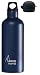 Laken Thermo Double Wall Vacuum Insulated Stainless Steel Water Bottle, Narrow Mouth with BPA Free Screw Cap plus Sport Cap, 17oz Blue