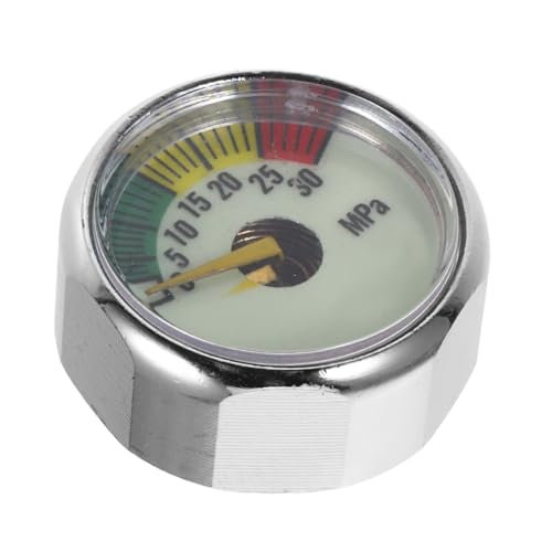 TOBBOMEY 30m Waterproof Dive Gauge Scuba Diving Equipment Luminous Depth Pressure Gauge for Night Vision and Safe Exploration