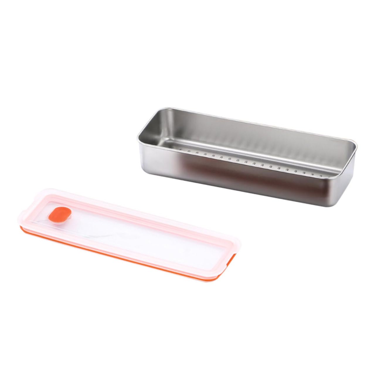 Amosfun 5 Recipientes Herméticos Para Guardar Tocino En El Frigorífico Para Queso Tocino Ternera Y Cerdo Organizador De Plástico Con Tapa.