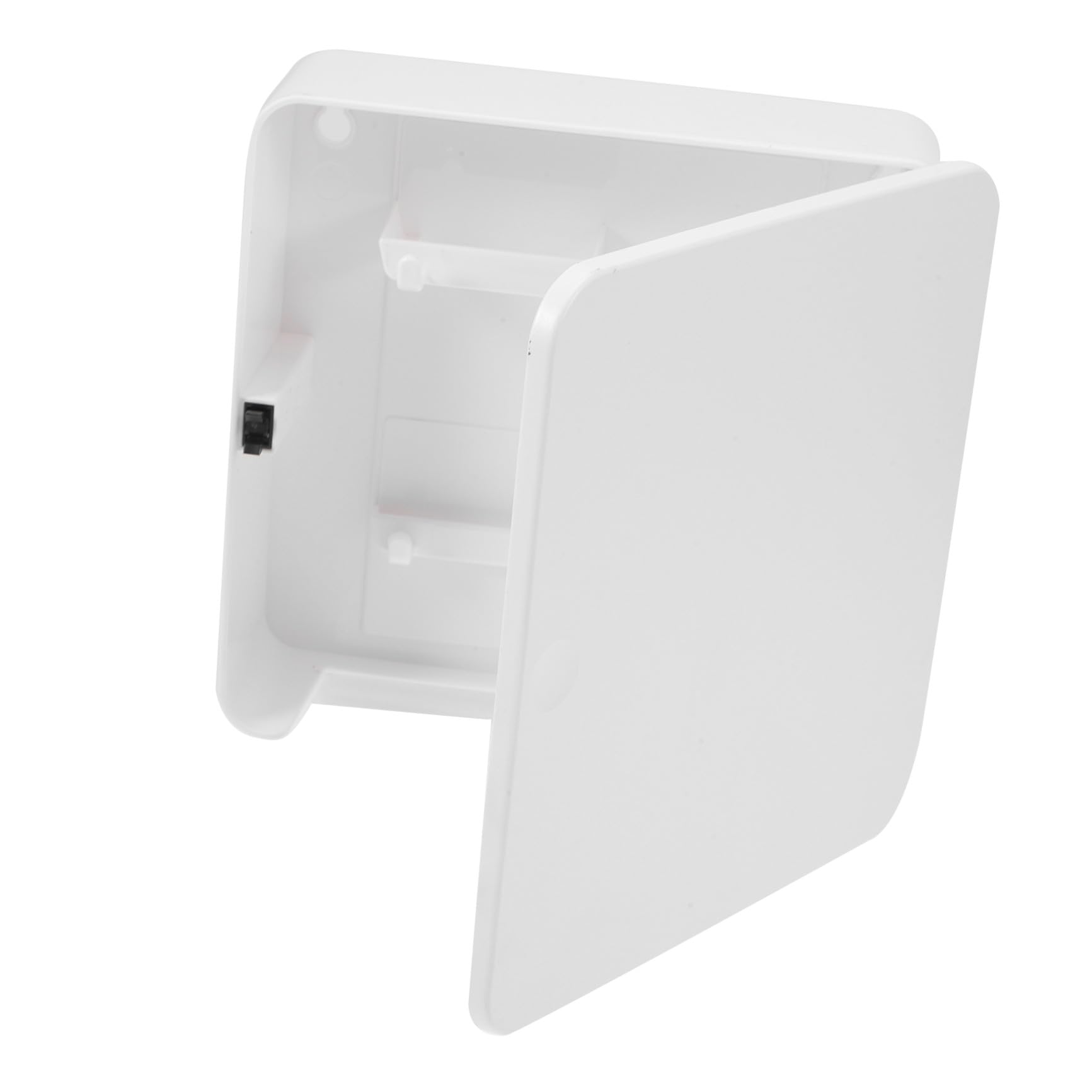 Portachiavi da Parete Magnetico in Plastica Bianco per Ingresso | Stile Moderno, per Ufficio e Organizzazione Dell’area D’ingresso, Adatto a Chiavi e Lettere