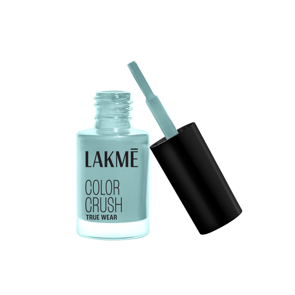 LAKMÉ True Wear Color Crush Glossy Finish Nail Polish, Long Lasting & Vibrant Nail Paint, 13, 6Ml