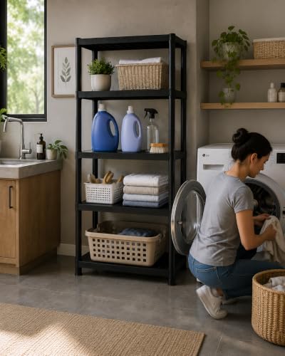 Estante plástico 8 estante plastico marca Italhome (2)