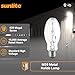 Sunlite MH400/U/MOG M59 Metal Halide Lamp, 400 Watts, Mogul Base (E39), ED37, 12,000 Hour Life Span, 36000 Lumen, Clear Finish, 4000K, 2 Pack