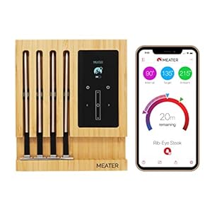 MEATER Block | Premium Wireless Smart Meat Thermometer for The Oven Grill Kitchen BBQ Smoker Rotisserie with Bluetooth…