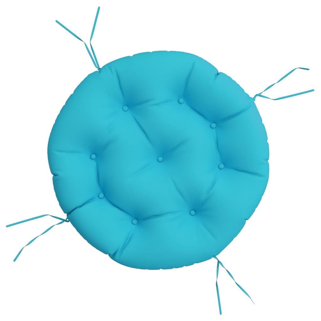 Coussin rembourré étanche Ø 60 cm pour fauteuil de terrasse et patio extérieur