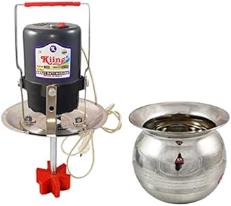 Kiing Madhani Machine With Pot Capacity 6 Ltrs , Blue