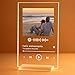 Imagen de Cristal Plaque Lamparas Personalizadas con Foto Personalizada Spotify