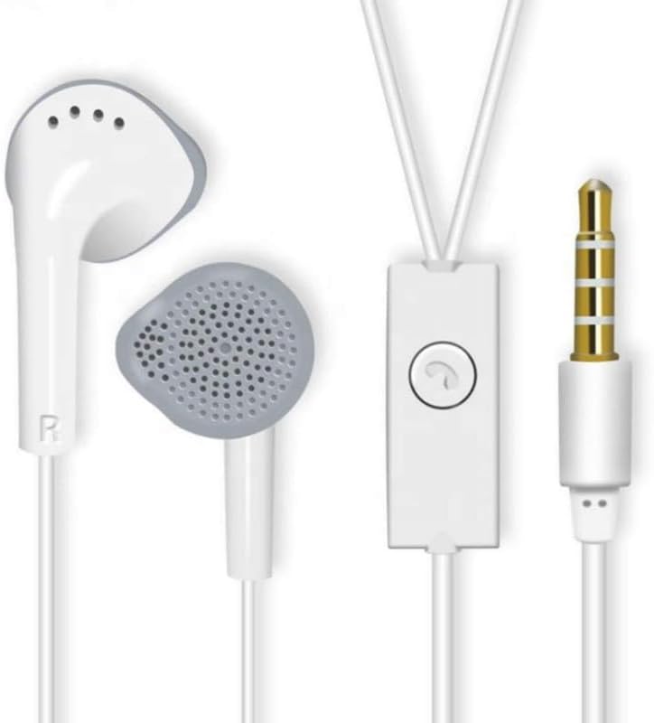 Ultra Earphone for Chevrolet Sail Universal Wired Earphones with 3.5mm Jack Hi-Fi Gaming Sound Music Stereo Sound Noise Cancelling Original High Sound Quality Earphone - (White, 3-A, YS)