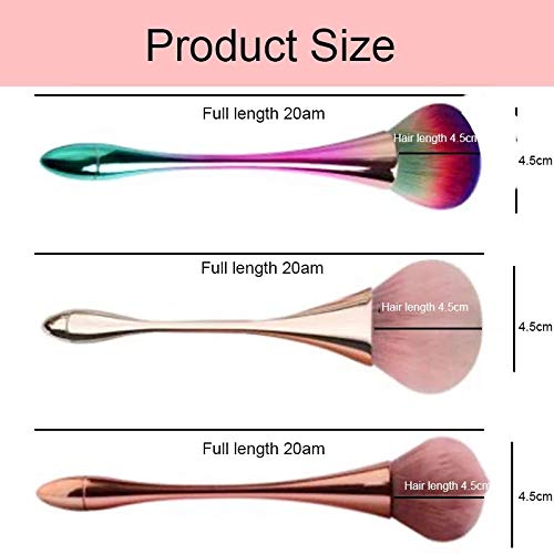 1PC Popular Flower Brush Single Loose Blush Makeup Goblet Nail Tools Remove Dust Tool image 3