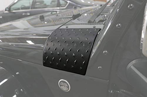 Cowl Body Armor Outer Cowling Cover Corner Guard Fits For Jeep Wrangler Rubicon Sahara Jk Unlimited 2007-2018(Pack Of 2) #TOP5