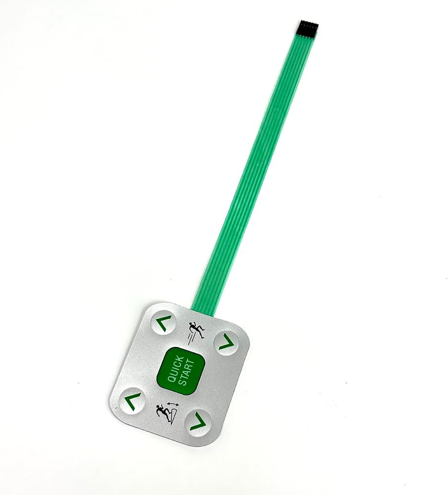 Treadmill Quick Start Stop Button Treadmill Keypad Repair Compatible with Precor 932 932i 954 954i 956 956i 966 966i Treadmill
