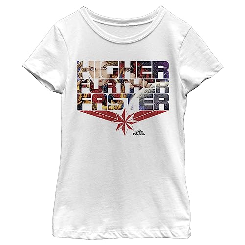 T-shirt Marvel pour fille blanc taille Medium vêtement Inside Comics manga