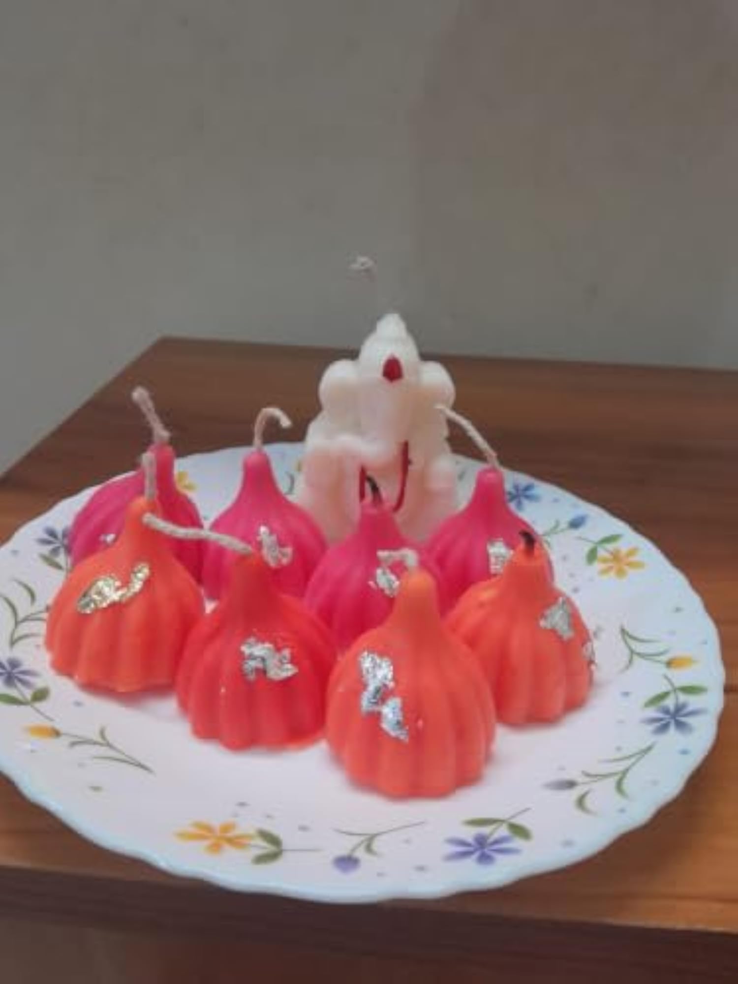 Modak and Ganesh Shaped Decorative Scented Candles