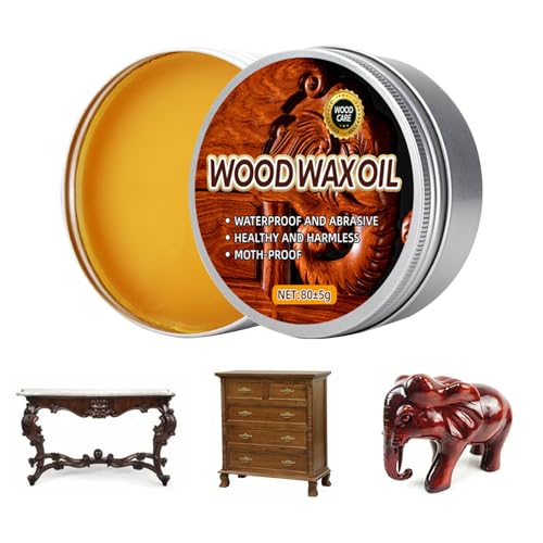 Holzwachs,Möbelpflegeprodukte - Pflegemittel Für Stühle Aus Holz,Für Hausbesitzer Handwerker DIY-Enthusiast Wohnung Homeoffice Tisch Stuhl Schrank Antiquitäten