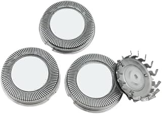 3 cabezales de afeitado con cuchillas de lámina, compatibles con Philips, HQ6640 HQ6645 HQ6675 HQ6676 HQ6695 HQ6696 HQ6425 HQ6825 HQ6466 HQ686 HQ665 HQ6890 HQ6888