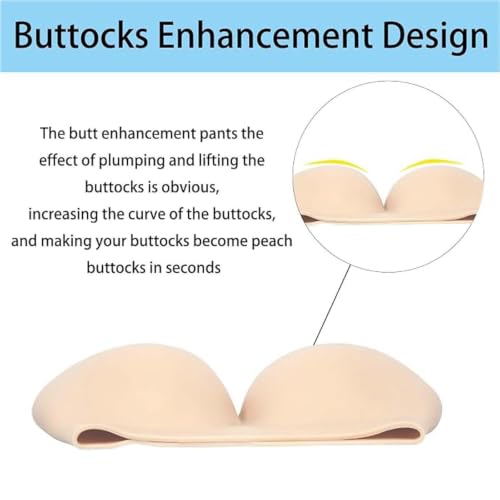 Image of Silicone Panties Buttock Hips Silicone Panty Hip Enhancer Crossdresser Fake Butt Pants For Transgender Drag Queen