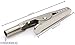 iexcell 100 Pcs 2 Inches / 51 mm Steel Alligator Clips Crocodile Clamps, Silver Tone Nickel Plated, Come in a Plastic Case