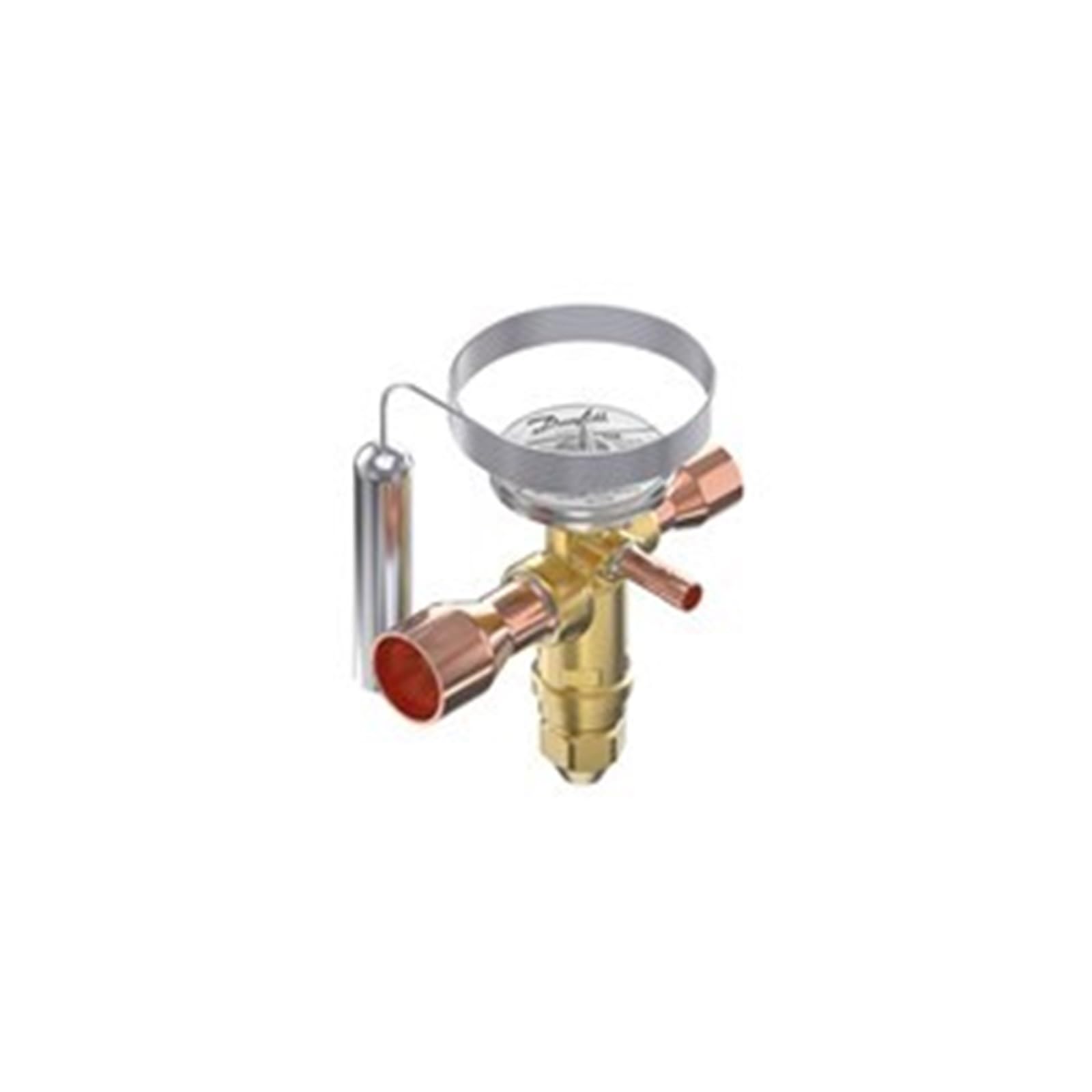 TGE Détendeur Thermostatique 067N3232 for R410A, Entrée 7/8 Po X Sortie 1-1/8 Po, Égalisation Externe, Laiton