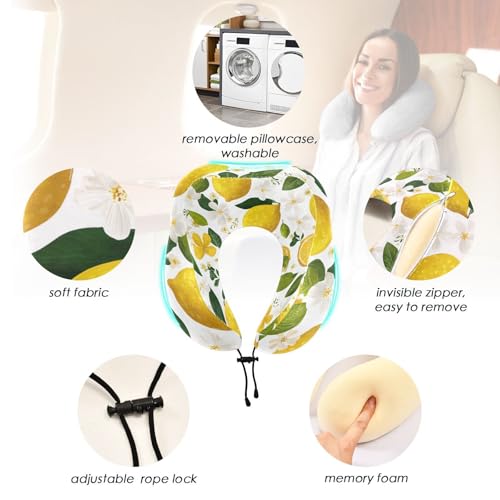 Almohada de espuma viscoelástica para viaje tamaño único miniatura 2