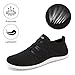 Imagen de Merdoo Zapatillas Barefoot Mujer Hombre Zapatillas Minimalistas Ligeras Zapatos Barefoot Transpirables Sneakers Zero Drop Calzado Descalzo Flexibles Zapatos Descalzos Unisex Negro 41EU