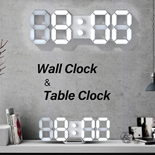 Reloj de alarma for oficina con termómetro y control remoto 6