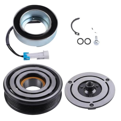 Magnetic Clutch Air Conditioning Compressor 9118281 1618329 Compatible with Astra G H Corsa C Zafira T98 A04