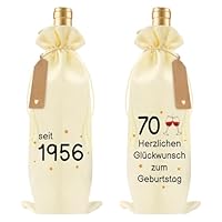 Geschenk Zum 70 Geburtstag Mann,Weinhandtasche,Geschenk 70 Geburtstag Mann,Geschenke Zum 70. Geburtstag Frau,70 Geburtstag Mann Geschenk,Geschenkideen Zum 70 Geburtstag