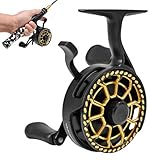 Taille légère : Ce moulinet de pêche sur glace offre une prise légère et confortable qui réduit la fatigue musculaire du bras, permettant une utilisation prolongée lors des longues sessions de pêche. Son ergonomie épouse naturellement la main pour un contrôle accru et un plaisir de pêche optimal, que ce soit sur les lacs paisibles ou les rivières à courant.