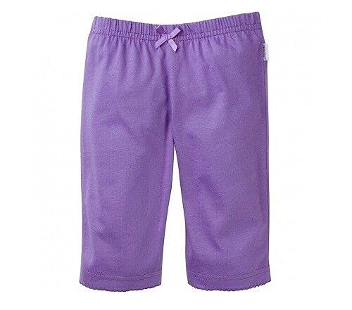 Gerber Onesies Brand Baby Girl Purple Pants 0-3 Months (2 Pack)