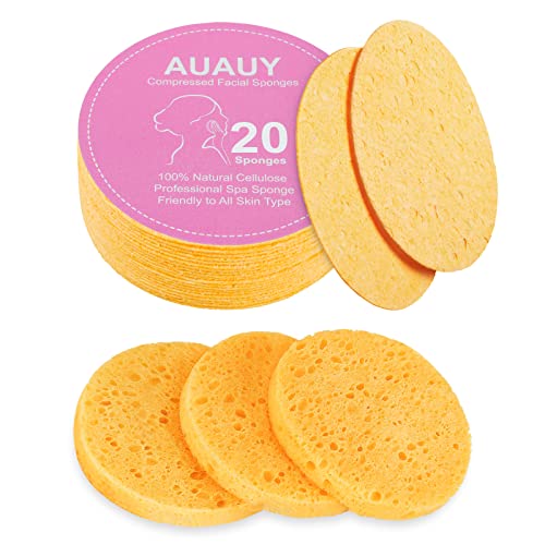 AUAUY 20 Stück Komprimierte Gesichtsschwämme, Zellulose Gesichtsschwämme, Abschminken Schwamm Pads, 100{201df3a1c0f33ee0b20d30366e67f8fb65fb6f874901757a1d910bd22adf9aa3} Naturkosmetikschwämme zur Gesichtsreinigung, Peeling-Maske, SPA Massage, Make-up-Entfernung AUAUY 20 Stück Komprimierte Gesichtsschwämme, Zellulose Gesichtsschwämme, Abschminken Schwamm Pads, 100{201df3a1c0f33ee0b20d30366e67f8fb65fb6f874901757a1d910bd22adf9aa3} Naturkosmetikschwämme zur Gesichtsreinigung, Peeling-Maske, SPA Massage, Make-up-Entfernung