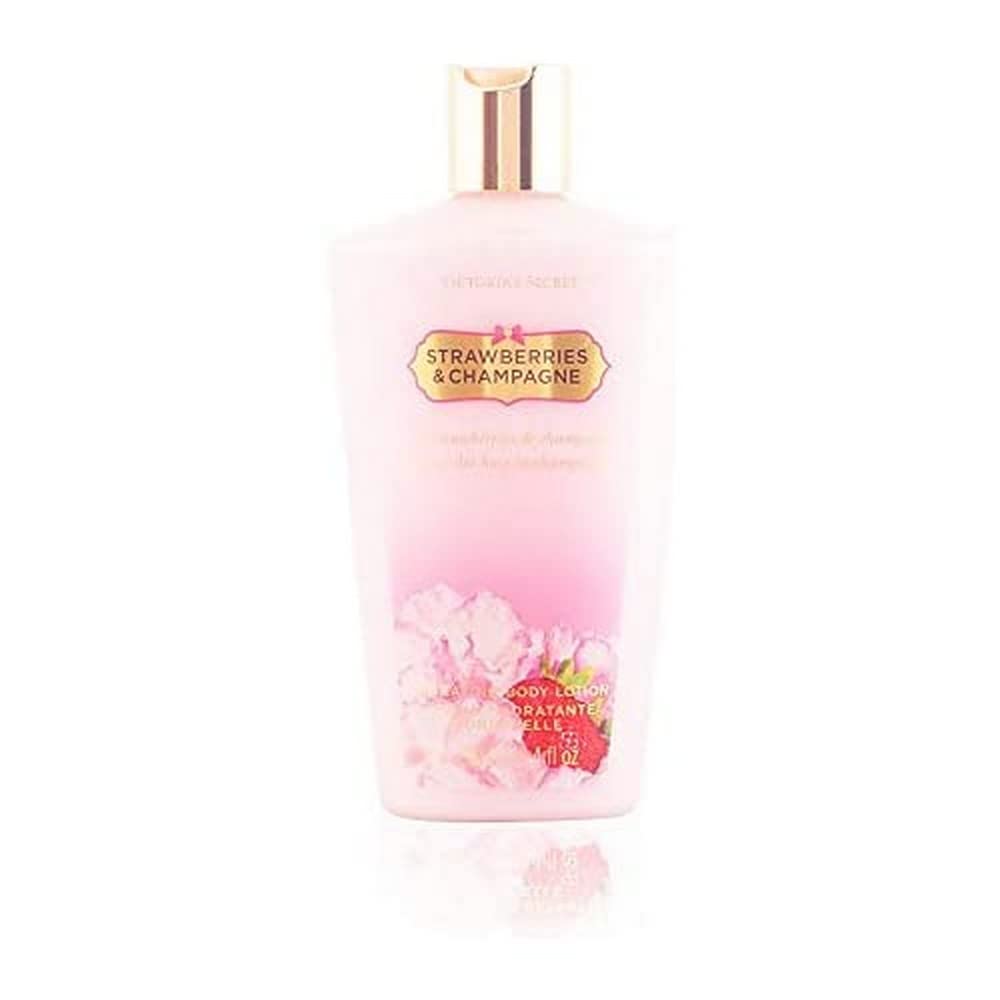 Victoria's Secret Body Lotion for Women, Strawberries and Champagne, 8.4 Ounce