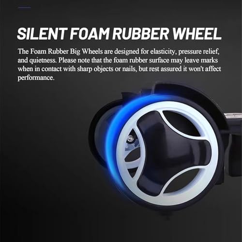 Carrito de mochila con ruedas para escaleras – Marco de aluminio plegable, asa ajustable y capacidad de 35 kg – Ruedas grandes silenciosas con protección de bordes – Negro – Apto para bolsas de viaje - imagen 5