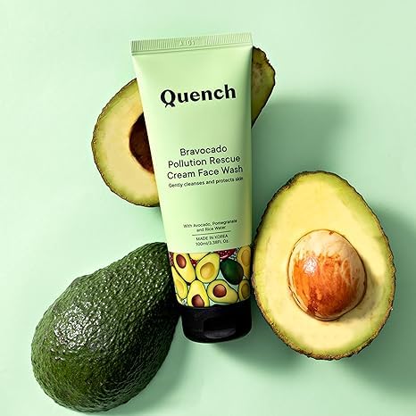Miniatura 6 de Bravocado Crema de rescate de contaminación con vitamina E y aguacate, lavado facial coreano para piel seca y sensible, limpia profundamente y