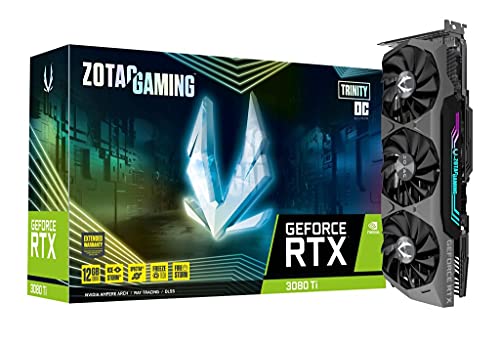 Image of Zotac Gaming GeForce RTX 3080 Ti Trinity OC 12GB GDDR6X 384-bit 19 Gbps PCIE 4.0 Gaming Graphics Card, IceStorm 2.0 Advanced Cooling, Spectra 2.0 RGB Lighting, ZT-A30810J-10P,gddr6x,pci e x16