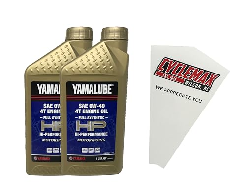 Aceite Motor 0W-40 Two Pack Synthetic Cyclemax Yamaha miniatura 1