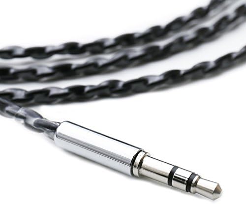 ZY HiFi Cable 3.5mm Male to 3.5mm Male Earphone Upgrade Cable ZY-200 (Black)