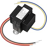 Fiada 24V 40VA Control Transformer, Primary 120, 208, 240V Secondary 24V, 120V to 24V transformer HVAC Furnace Multi Tap with Foot Mount, Input 120V 50/60HZ