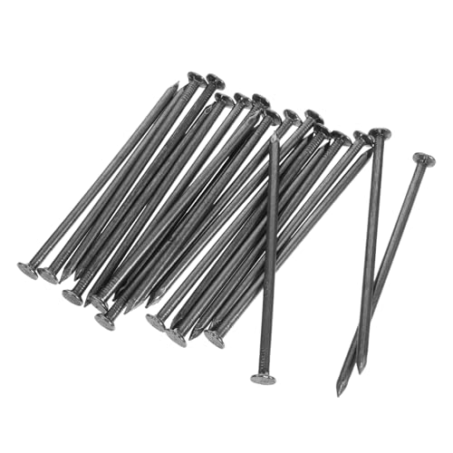 Clavos decorativos largos para puertas de 13.00 cm x 1.20 cm x 1.10 cm para madera y ladrillos, uso doméstico, fáciles de instalar, versátiles para proyectos de bricolaje por paquete miniatura 1