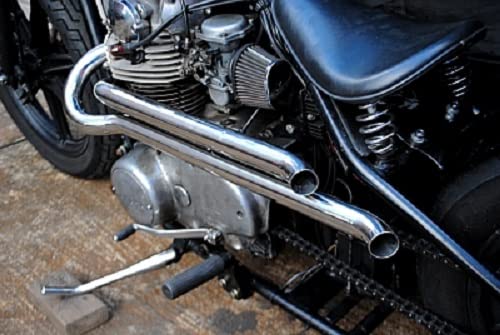 Amazon | 部品屋K&W XS650 ショットガンマフラー PXS001-XS | フル