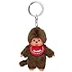 Sekiguchi Junge rot Anhänger | 10 cm Monchhichi Schlüssel-Anhänger