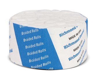 7540770 PT# 201208 Roll Cotton Medium 6x3/8" Braided NS 200/Bx Made by Richmond Company